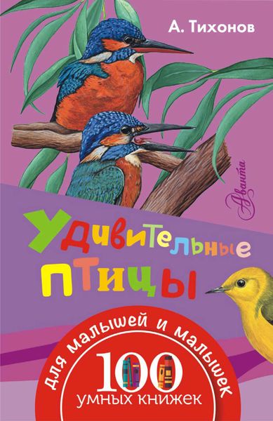 Обложка книги  «Удивительные птицы»