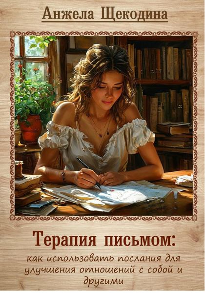 Обложка книги  «Терапия письмом: как использовать послания для улучшения отношений с собой и другими»