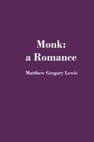 Обложка книги  «The Monk»