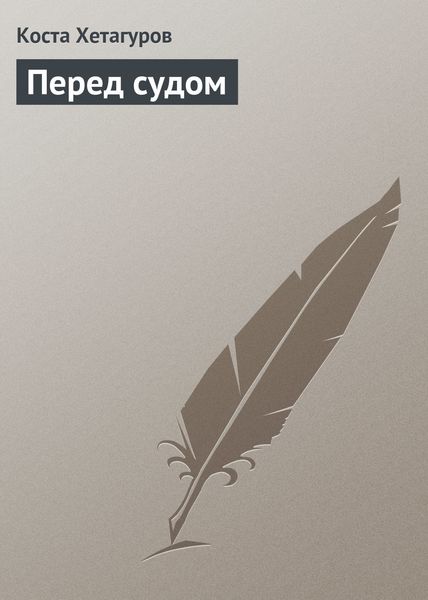 Обложка книги  «Перед судом»