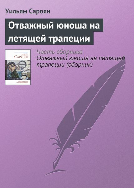 Обложка книги  «Отважный юноша на летящей трапеции»
