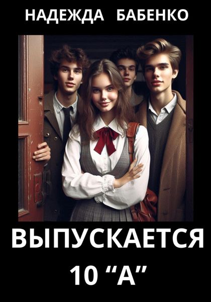 Обложка книги  «Выпускается 10 «А»»