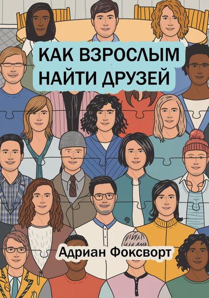 Обложка книги «Как взрослым найти друзей»