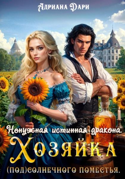 Обложка книги  «Ненужная истинная дракона. Хозяйка Солнечного поместья»