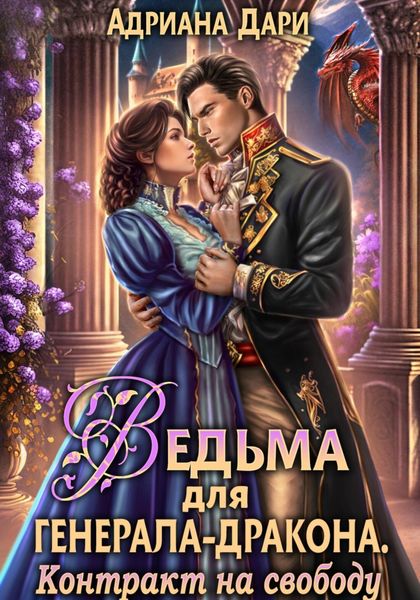 Обложка книги «Ведьма для генерала-дракона. Контракт на свободу»