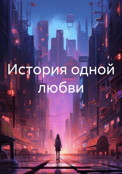 Обложка книги  «История одной любви»