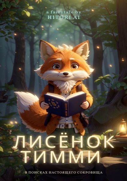 Обложка книги «Лисёнок Тимми: В поисках настоящего сокровища»