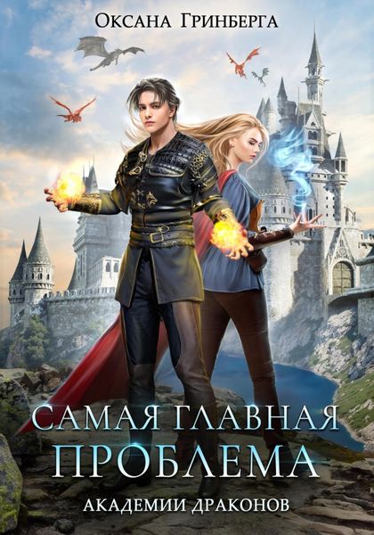 Обложка книги  «Самая главная проблема Академии Драконов»