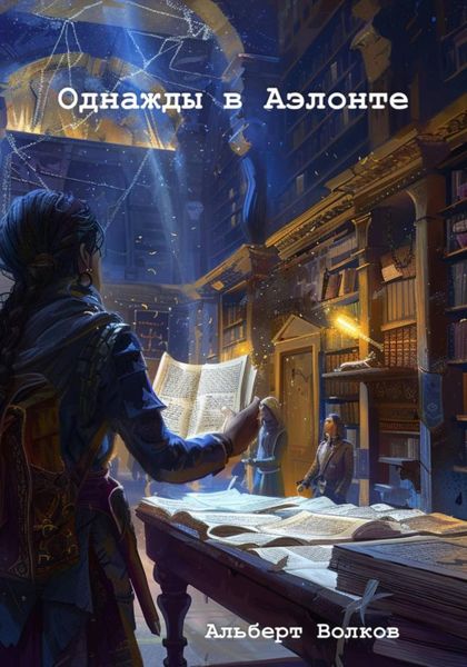 Обложка книги  «Однажды в Аэлонте»