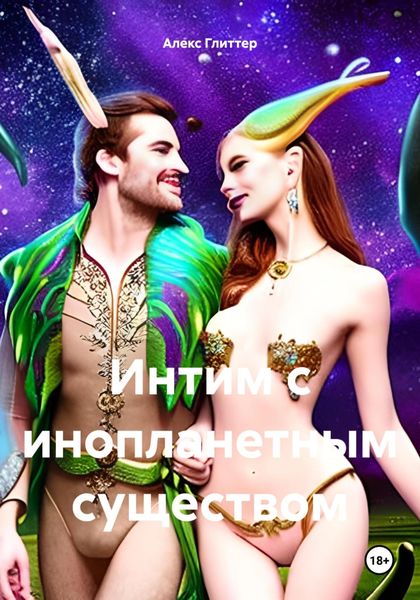 Обложка книги  «Интим с инопланетным существом»
