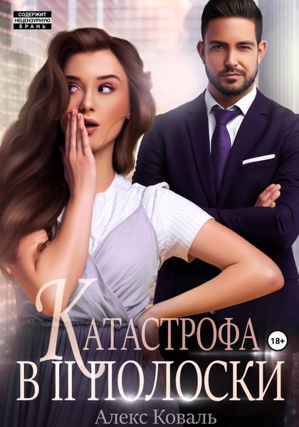 Обложка книги  «Катастрофа в две полоски»