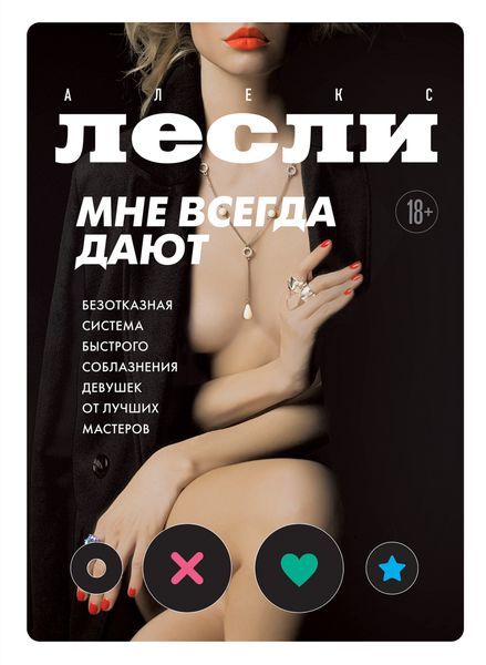 Обложка книги «Мне всегда дают. Безотказная система быстрого соблазнения девушек от лучших мастеров»