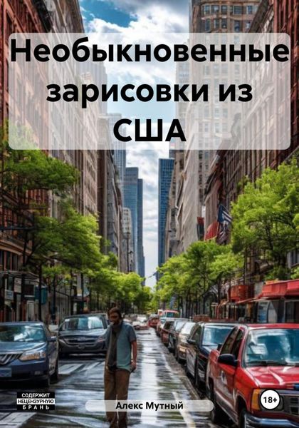 Обложка книги «Необыкновенные зарисовки из США»