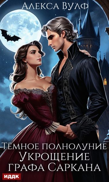Обложка книги  «Тёмное полнолуние. Укрощение графа Саркана»