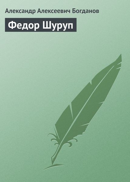 Обложка книги  «Федор Шуруп»