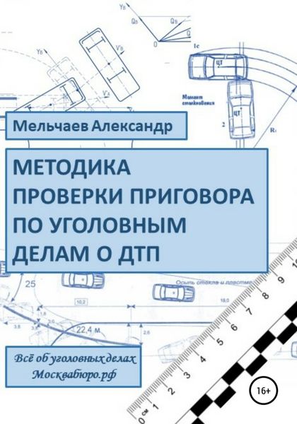 Обложка книги  «Методика проверки приговора по уголовному делу о ДТП»