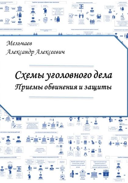 Обложка книги  «Схемы уголовного дела. Приёмы обвинения и защиты»