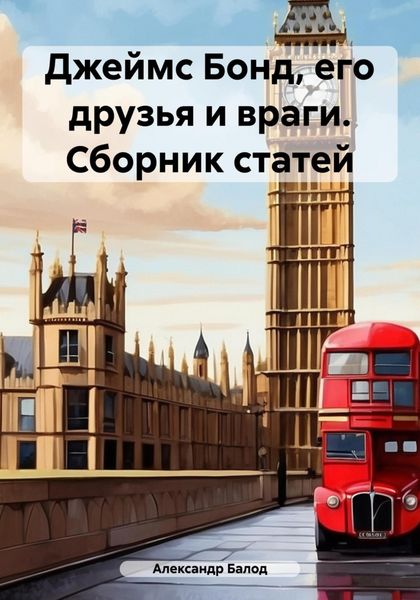 Обложка книги  «Джеймс Бонд, его друзья и враги. Сборник статей»