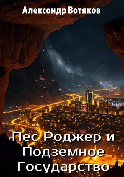 Обложка книги  «Пёс Роджер и Подземное Государство»