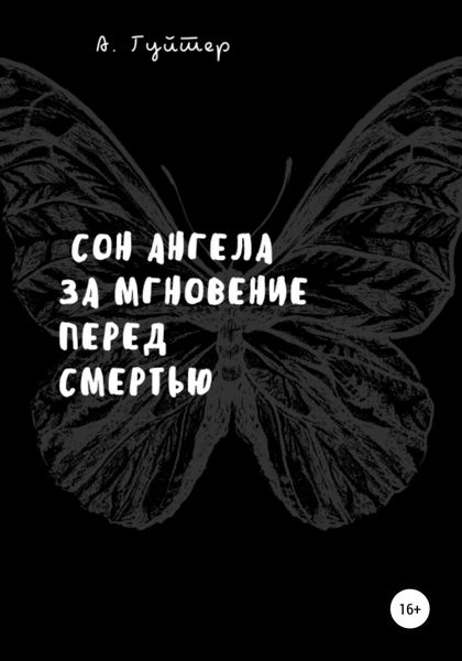 Обложка книги «Сон ангела за мгновение перед смертью»