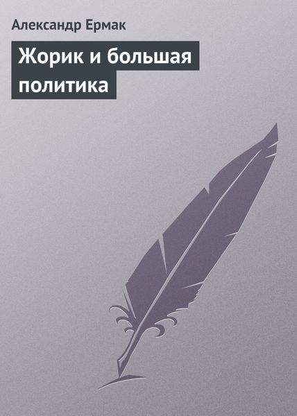 Обложка книги  «Жорик и большая политика»