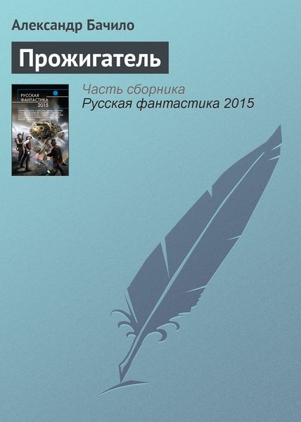 Обложка книги  «Прожигатель»
