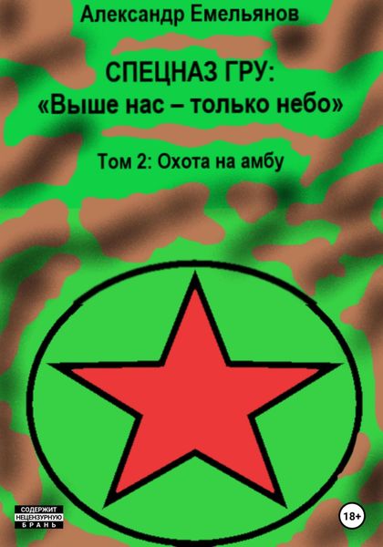 Обложка книги  «Спецназ ГРУ: Выше нас – только небо! Том 2: Охота на амбу»