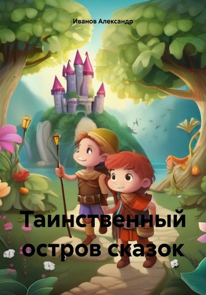 Обложка книги «Таинственный остров сказок»