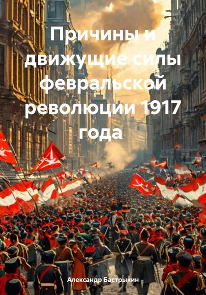 Обложка книги  «Причины и движущие силы февральской революции 1917 года»
