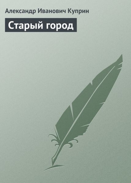 Обложка книги  «Старый город»
