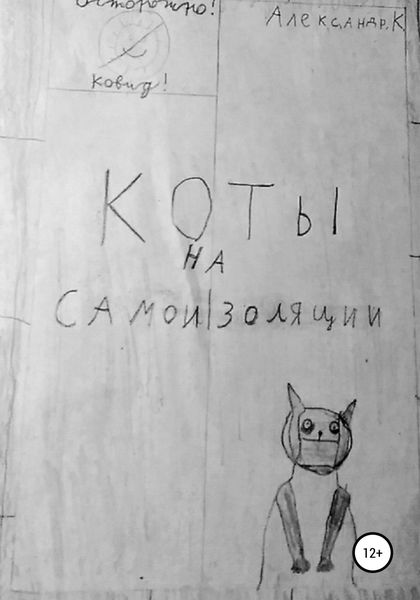 Обложка книги «Коты на самоизоляции»