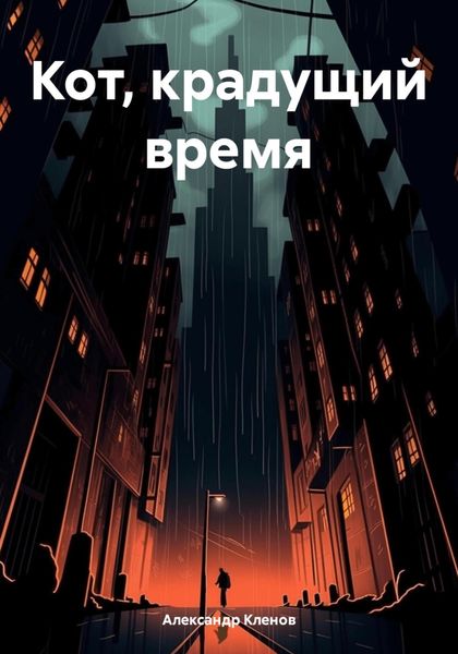 Обложка книги  «Кот, крадущий время»