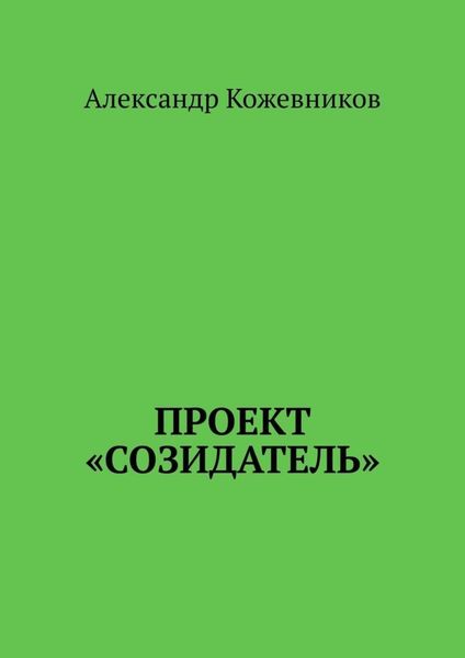 Обложка книги «Проект «Созидатель»»