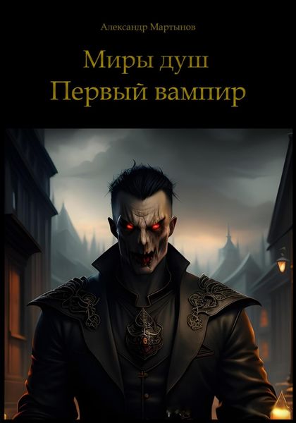 Обложка книги  «Миры душ. Первый вампир»