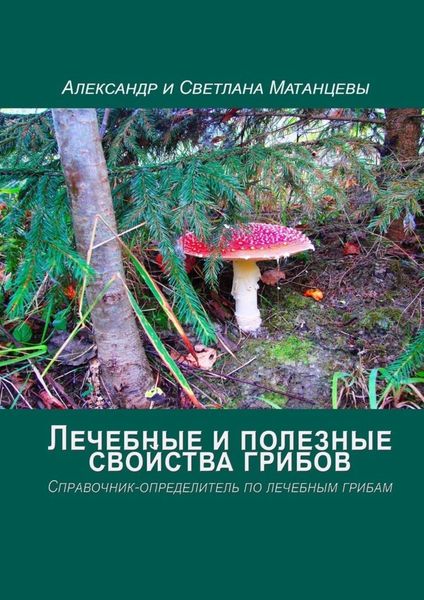 Обложка книги  «Лечебные и полезные свойства грибов. Справочник-определитель по лечебным грибам»