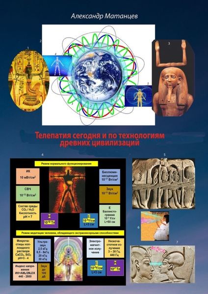 Обложка книги  «Телепатия сегодня и по технологиям древних цивилизаций»