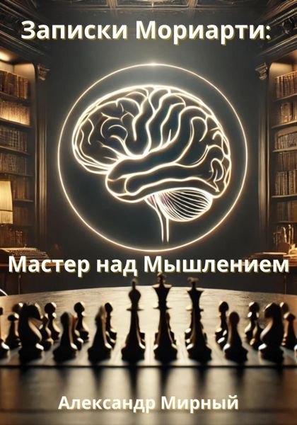 Обложка книги  «Записки Мориарти: Мастер над Мышлением»