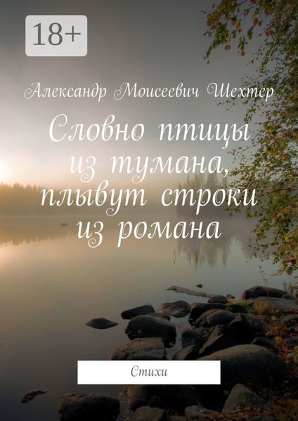 Обложка книги  «Словно птицы из тумана, плывут строки из романа. Стихи»
