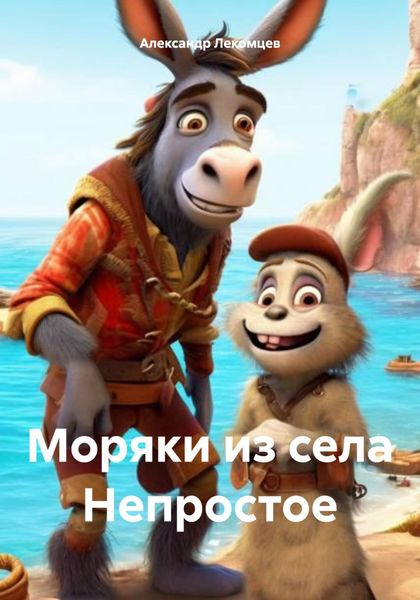 Обложка книги  «Моряки из села Непростое»