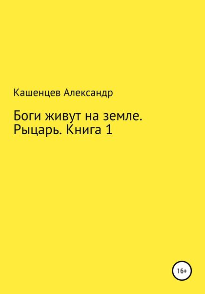 Обложка книги  «Боги живут на земле. Рыцарь. Книга 1»