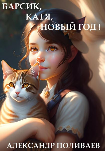 Обложка книги  «Барсик, Катя, Новый год»