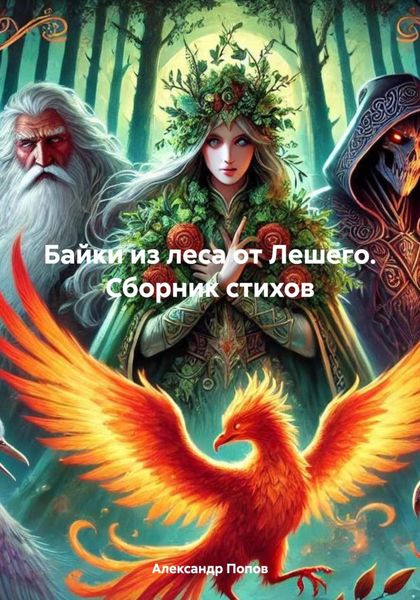 Обложка книги  «Байки из леса от Лешего. Сборник стихов»
