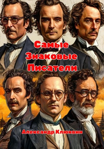 Обложка книги  «Самые знаковые писатели»