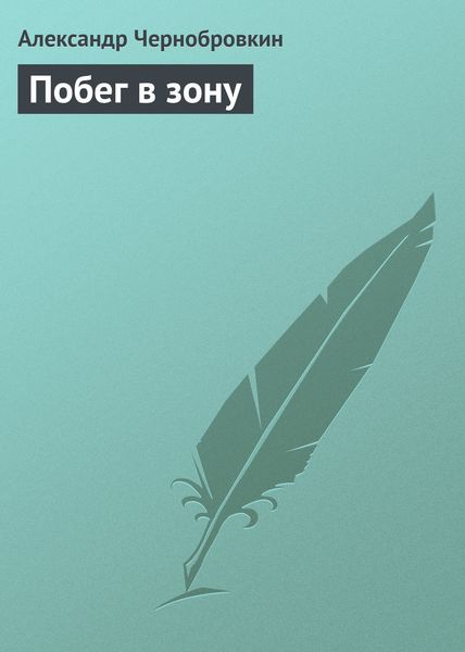 Обложка книги «Побег в зону»
