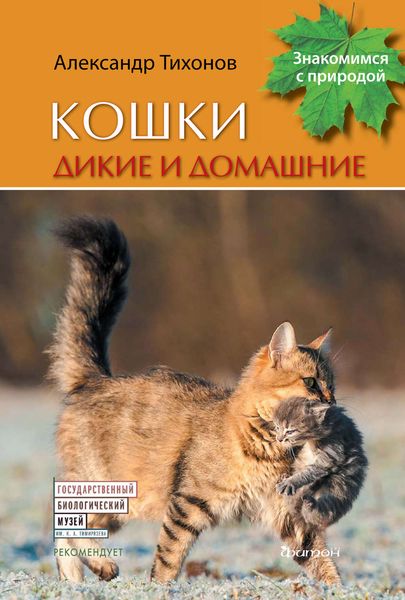 Обложка книги «Кошки дикие и домашние»