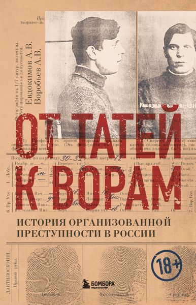 Обложка книги «От татей к ворам. История организованной преступности в России»