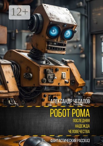 Обложка книги  «Робот Рома: последняя надежда человечества. Фантастический рассказ»