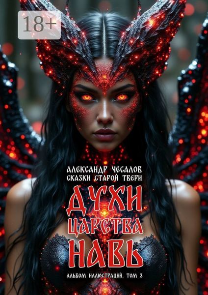 Обложка книги  «Сказки старой Твери: духи царства Навь. Альбом иллюстраций. Том 3»
