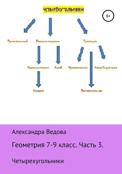 Обложка книги  «Геометрия 7-9 класс. Часть 3»