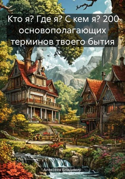 Обложка книги  «Кто я? Где я? С кем я? 200 основополагающих терминов твоего бытия»